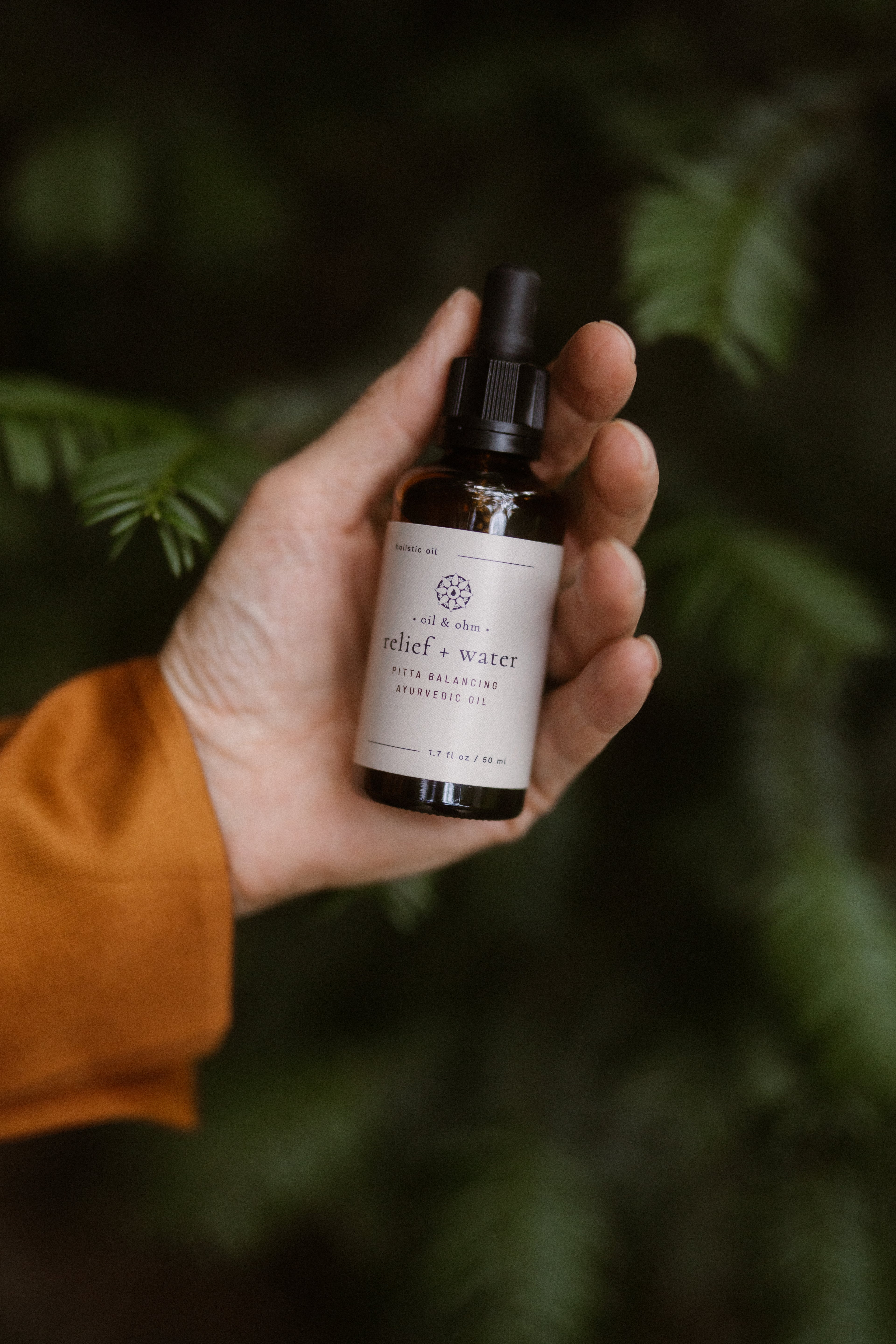 Ayurvedic body oil Pitta balancing